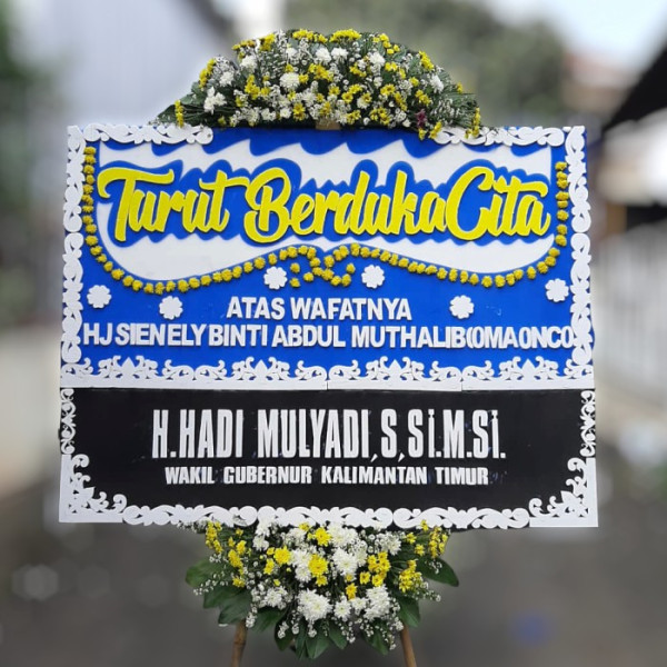 Karangan Bunga Duka  di Rokan Hulu